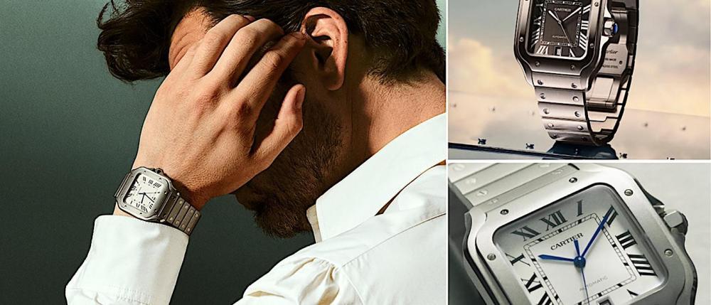 细节恰如飞行中的精准操作：卡地亚 Santos de Cartier 腕表