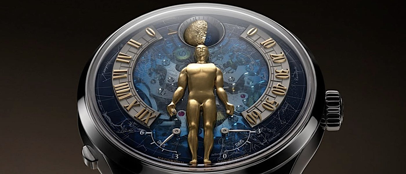 逆跳再进化 一只会 "按需抬手" 的江诗丹顿 Métiers d'Art 星空人偶表
