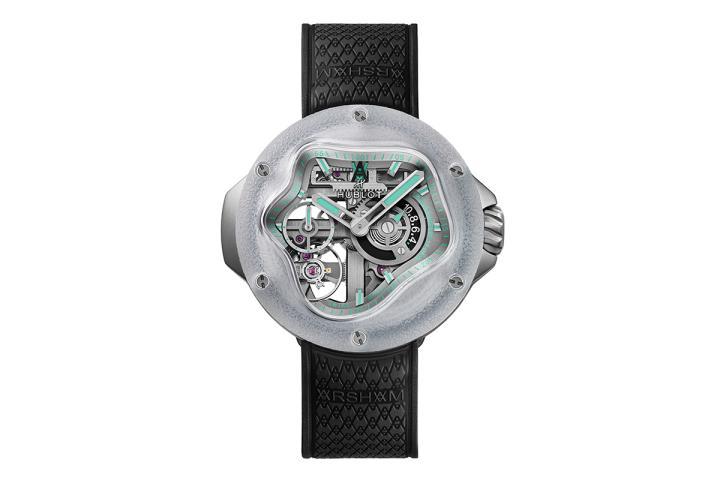 MP-17 Arsham Splash 蓝宝石钛金十日动力储存腕表