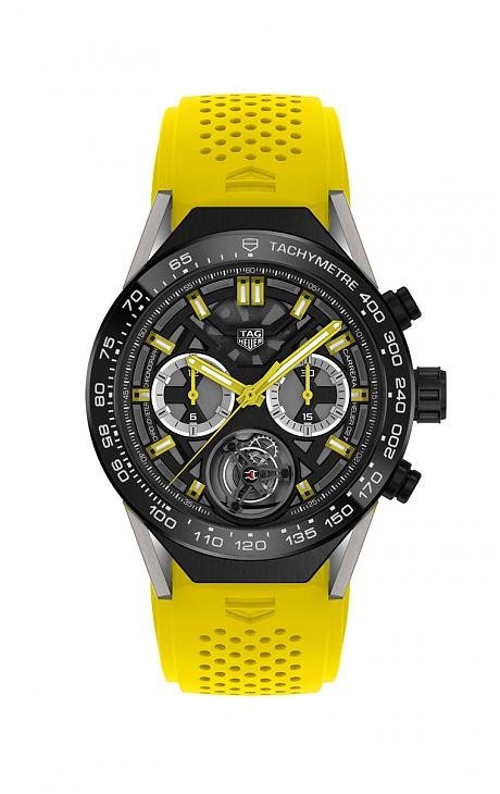 Heuer-02T COSC陀飞轮计时码表