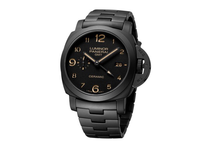 最佳运动表奖入围表款之沛纳海 (Panerai) Tuttonero Luminor 1950 3 Days Gmt Automatic Ceramica - 44 mm