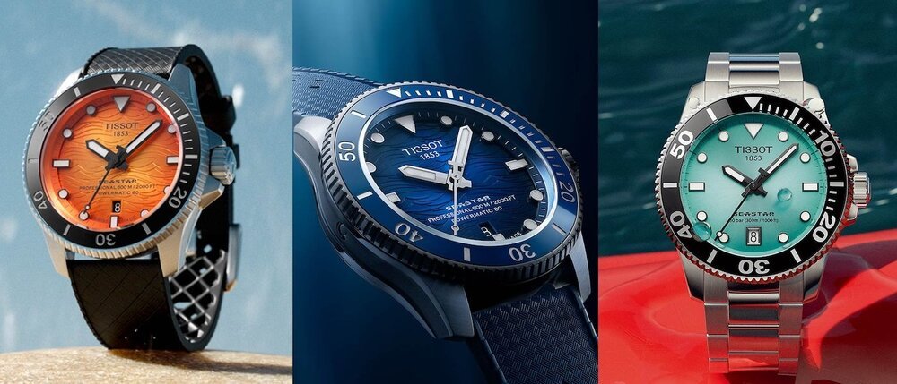 腕间山海，色韵涌动：Tissot Seastar 系列焕新登场