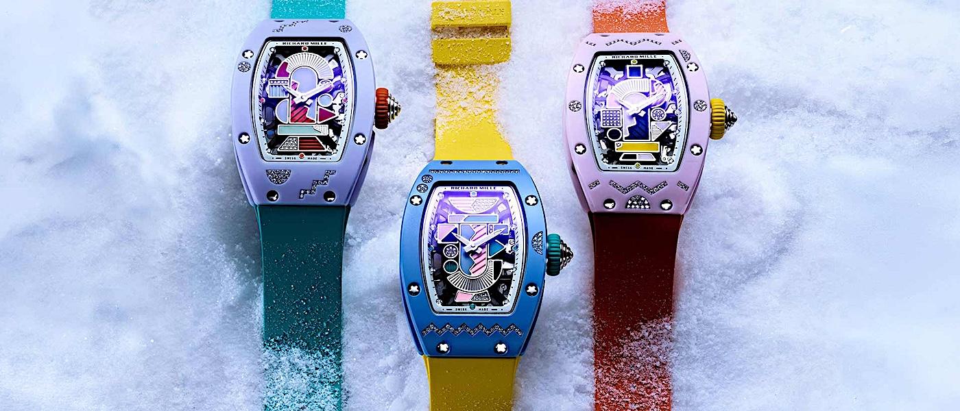 华彩终章：RICHARD MILLE RM 07-01 彩色陶瓷腕表