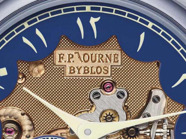  以东阿拉伯语为小时数字设计的限量Chronomètre Bleu Byblos腕表