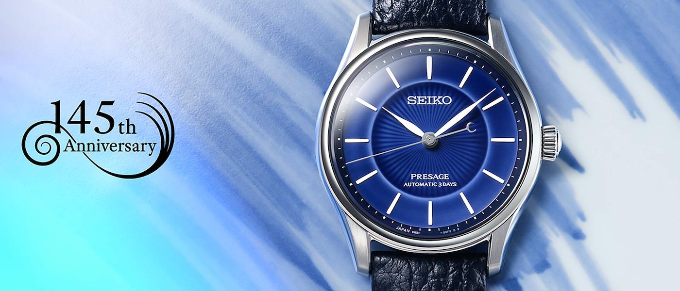 釉烧琉璃蓝，腕藏百年匠：SEIKO Presage Classic 有田烧腕表