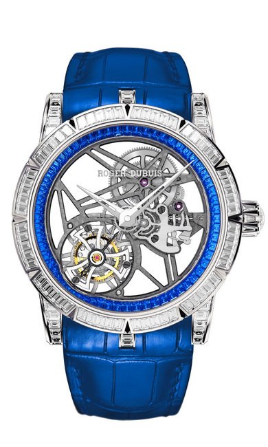 编号No.1的Excalibur Haute Joaillerie Skeleton Flying Tourbillon 已抵达1881 Heritage专卖店