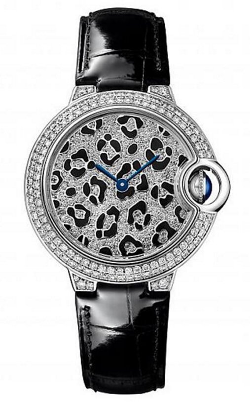 Ballon Bleu de Cartier 美洲豹斑点腕表