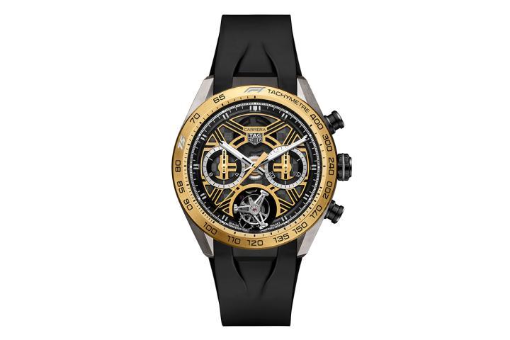 Carrera Chronograph Tourbillon Extreme Sport 陀飞轮计时腕表 | F1® 75 周年黄金限量版