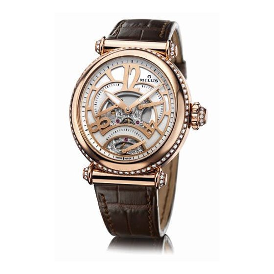 MAREA MER403 TRIRETROGRADE SECONDS SKELETON by Milus