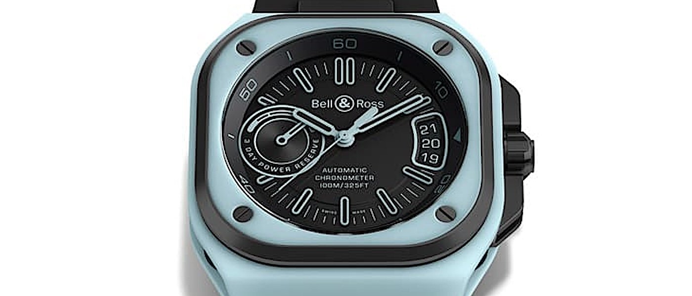 BELL & ROSS Lum系列持续在BR-X5绽放豪迈「蓝色夜光」