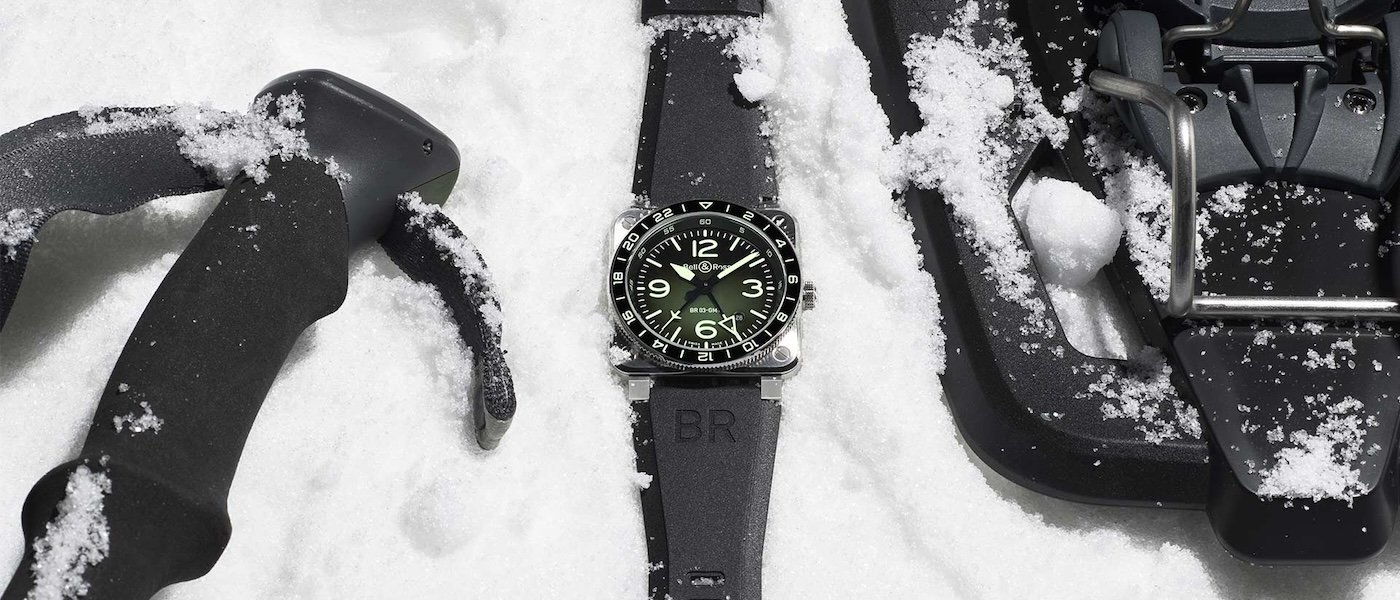 绿光领航昼夜读时！Bell & Ross BR‑03 GMT Green Lum 限量腕表登场