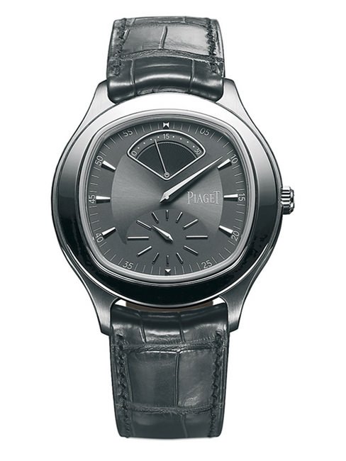 PIAGET Emperador 18K白金飞返秒针腕表