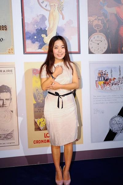 作家蒋方舟出席本次展览