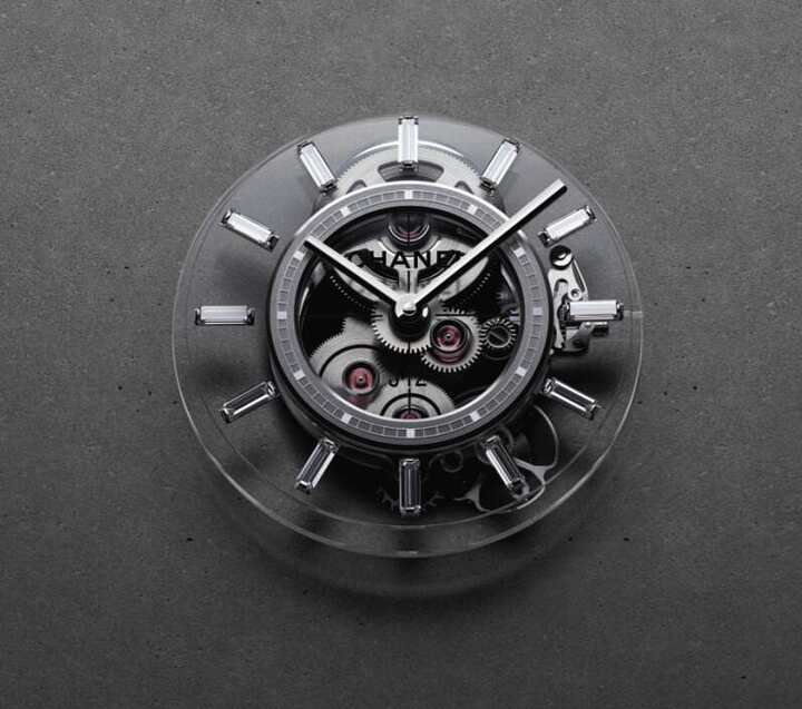 Calibre3.1手动上链手工打造镂空机芯