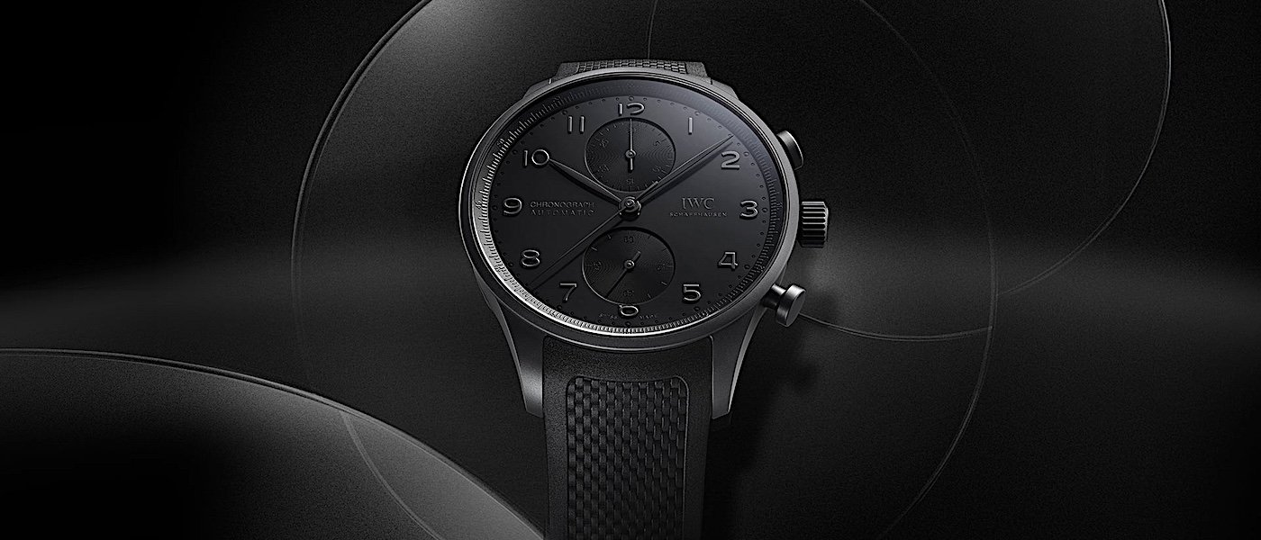 经典之作 幽黑现身：IWC Portugieser 瓷化钛金属计时腕表