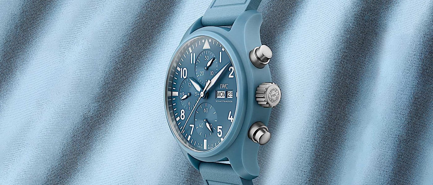 清新色调：IWC Top Gun海军空战部队计时腕表41 Miramar 特别版