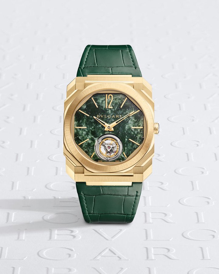 Octo Finissimo Marble Tourbillon大理石超薄陀飞轮腕表