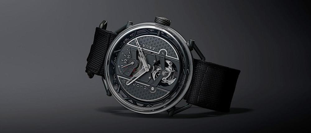 全新 Zagato Lab One Concept 陶瓷钛金属腕表，完美糅合萧邦对赛车运动的炽热情感