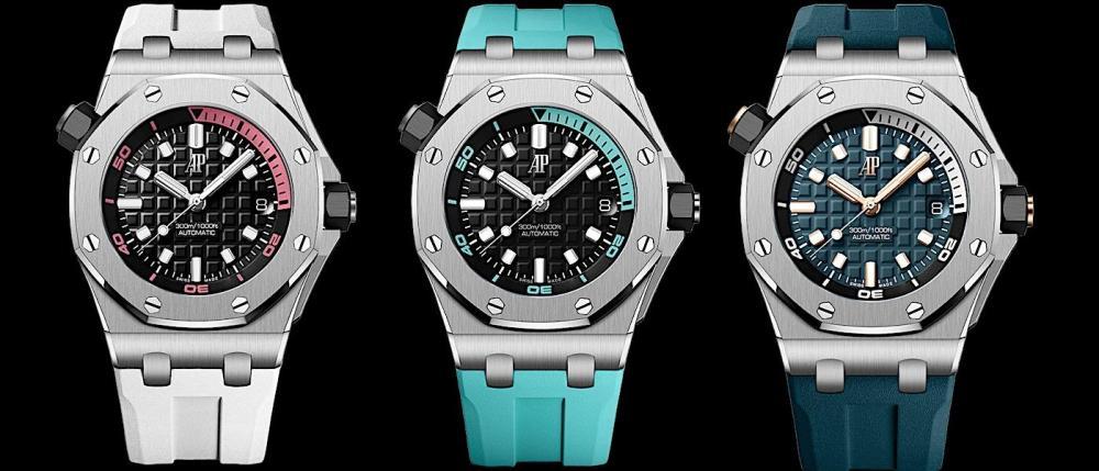 三色活力风采：爱彼全新 Royal Oak Offshore
