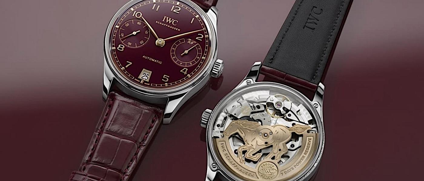 红色魅力加骏马细节 IWC 生肖表换到葡萄牙系列又来了