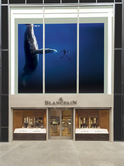 BLANCPAIN 第五大道专卖店全新开幕，不仅是全美最大的专卖店，更设有一个160平方米的顾客体验专区