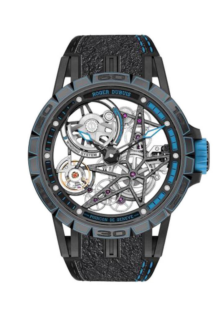 Excalibur Spider Pirelli Automatic Skeleton自动镂空腕表