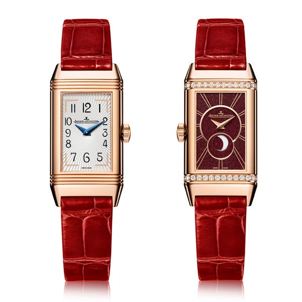 积家Reverso One Duetto Moon月相双面翻转腕表