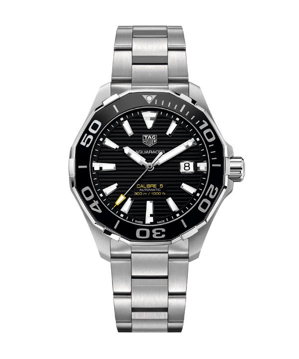 For Him: Aquaracer竞潜系列300米Calibre 5 男士腕表 (41mm)