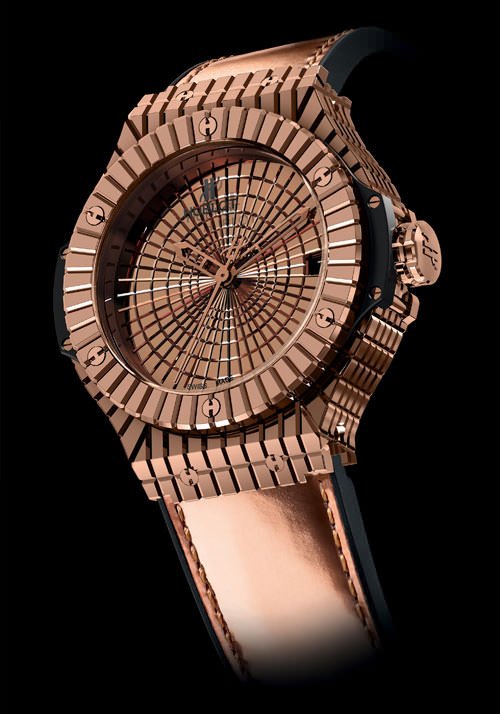 宇舶 (Hublot) 打造鱼子酱搭配玫瑰金的极致奢华