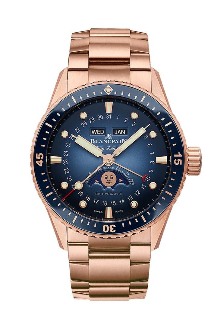 Bathyscaphe Quantième Complet Phases de Lune