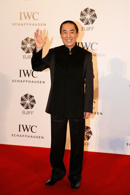中国著名导演张艺谋出席IWC万国表“For the Love of Cinema”电影人之夜晚宴_红毯