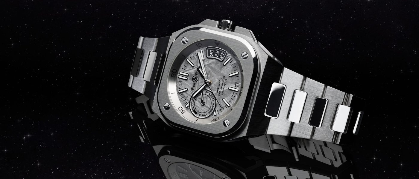 将 45 亿年宇宙纹理戴于腕间，Bell & Ross BR-X5 Meteorite 陨石盘面腕表登场