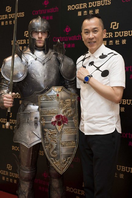 时尚大师Roger老师出席Roger Dubuis Excalibur王者之剑记者会