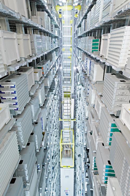 Rolex劳力士位于瑞士比尔新工厂自动存储检索系统 