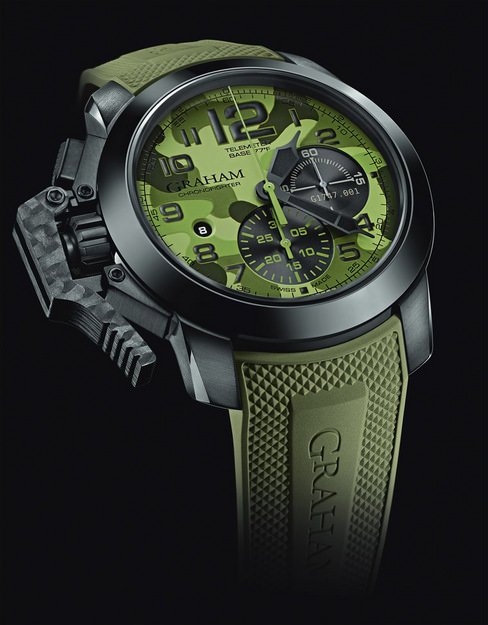 Chronofighter Oversize Black Arrow 军事迷彩风格阳刚味十足