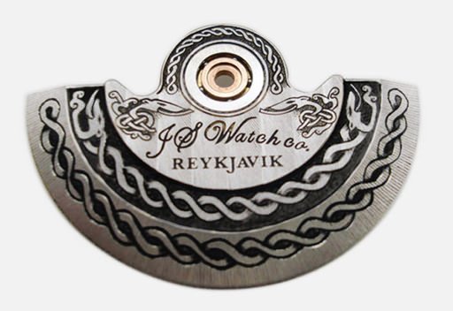 JS Watch Co. F特别版腕表riesland God 的雕刻摆陀