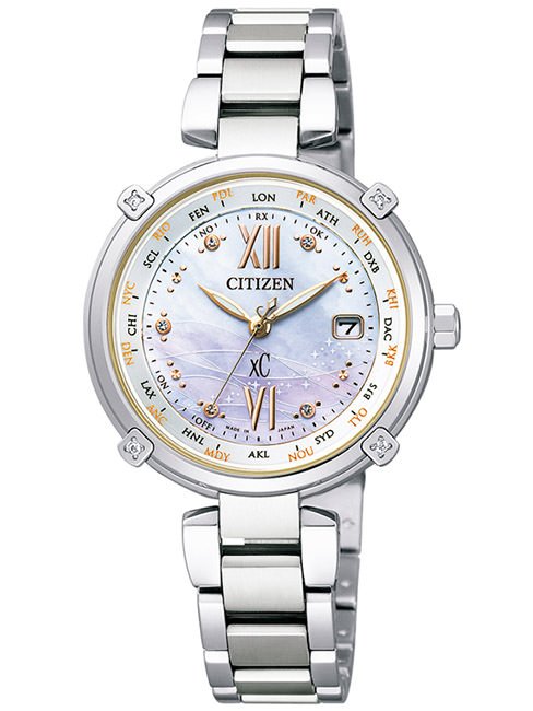  CITIZEN EC1050-61W专属女性光动能电波表款，收藏璀璨天使光芒