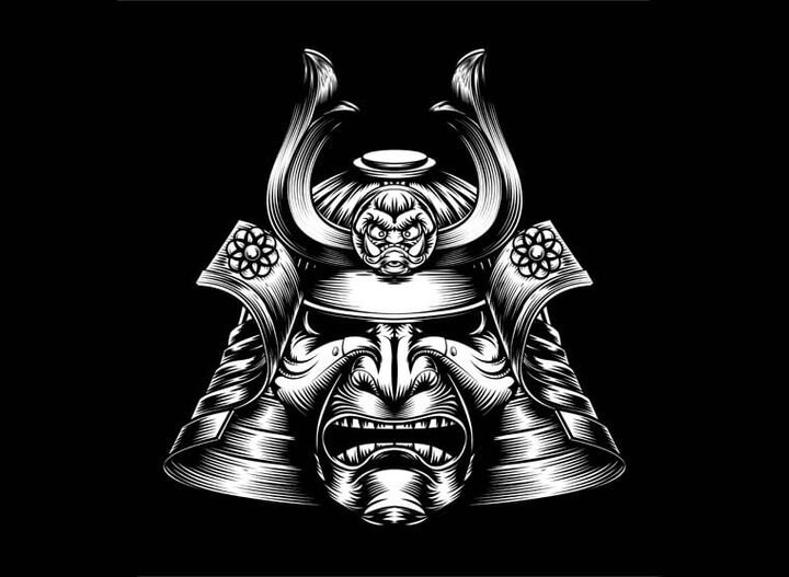 江户时代的武士大多会戴上结合妖怪形象所制作的面具，带给敌人有如看到死神般的心理压力