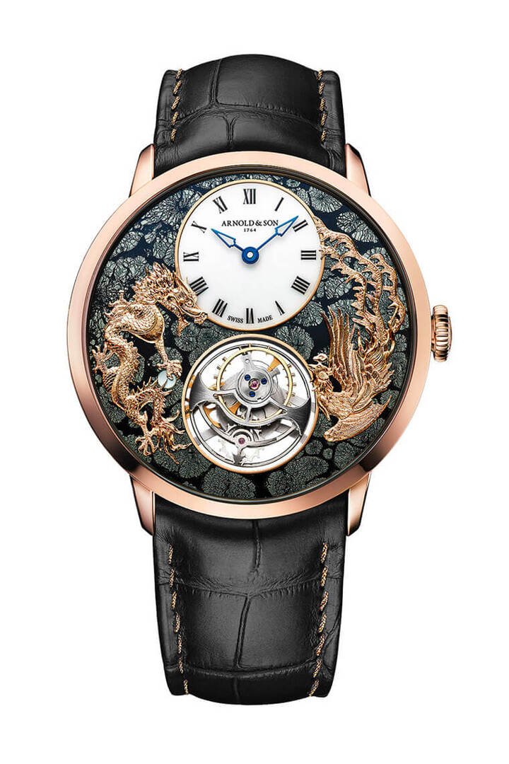 Ultrathin Tourbillon Dragon & Phoenix超薄陀飞轮龙凤戏珠手表