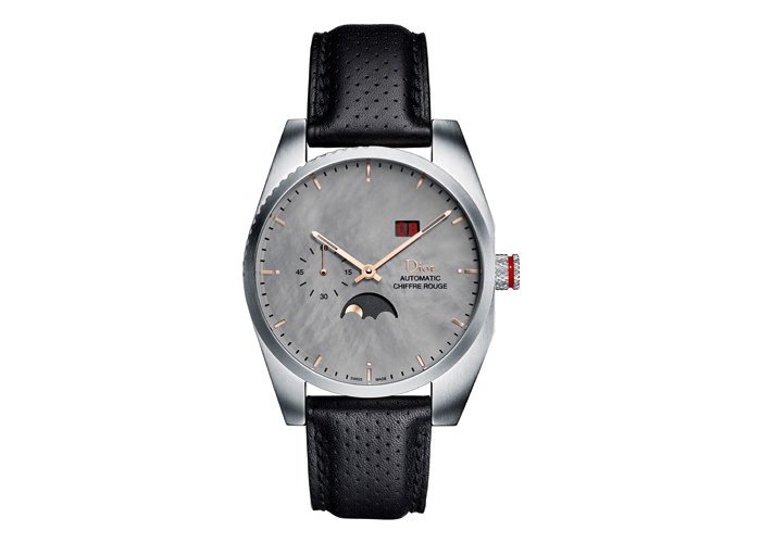 迪奥Chiffre Rouge Moonphase红数字月相表