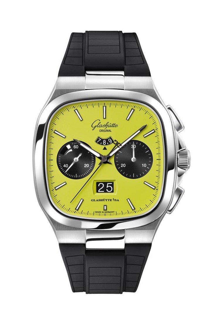 Seventies Chronograph Panorama Date 七零年代 Fusion 绿大日期计时码表