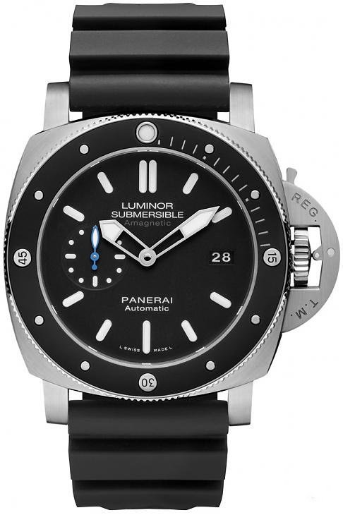 Luminor Submersible 1950 Amagnetic 3 Days Automatic Titanium
