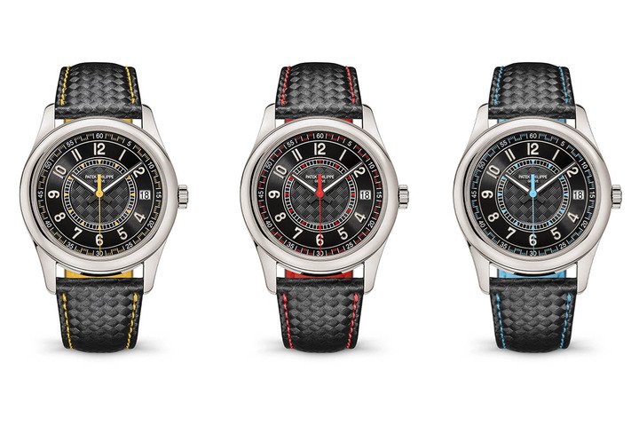 Calatrava Ref. 6007G-001 (左) / Ref. 6007G-010 (中) / Ref. 6007G-011 (右)
