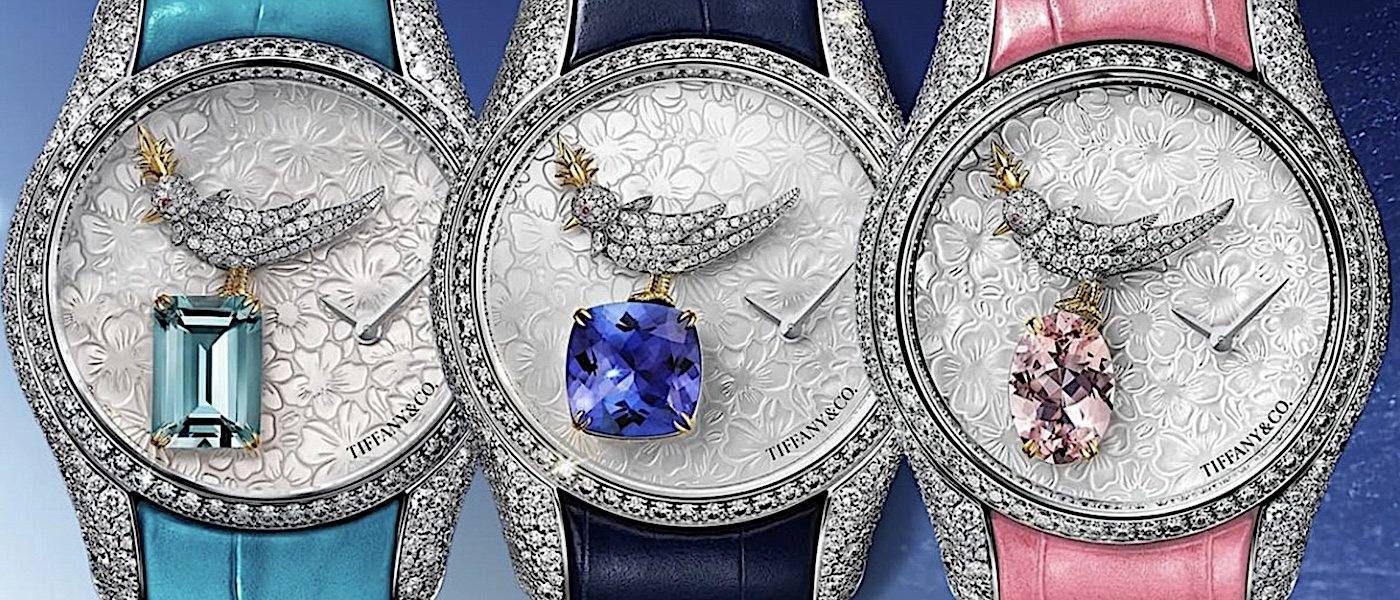 经典珠宝进化 TIFFANY石上鸟破格登陆高级手表