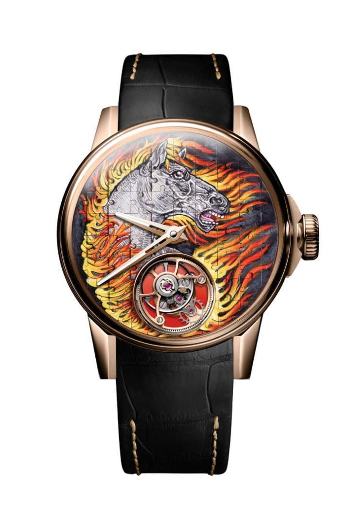 Tourbillon Puzzle Fire Horse