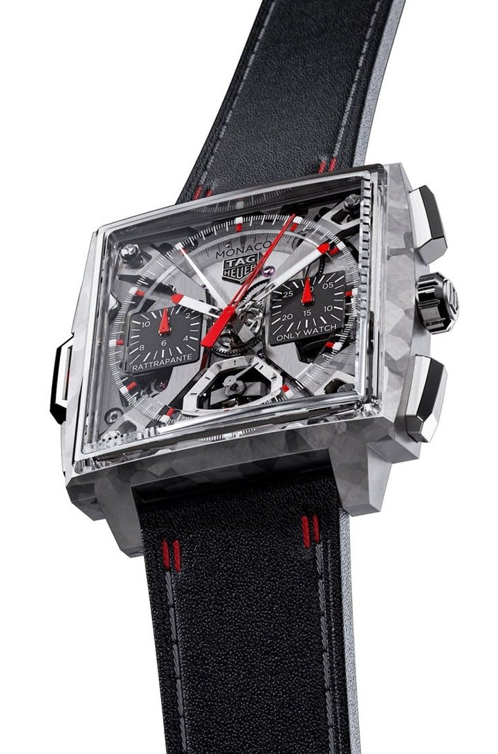 Monaco Split-Seconds Chronograph双追针计时码表Only Watch 2023特别版