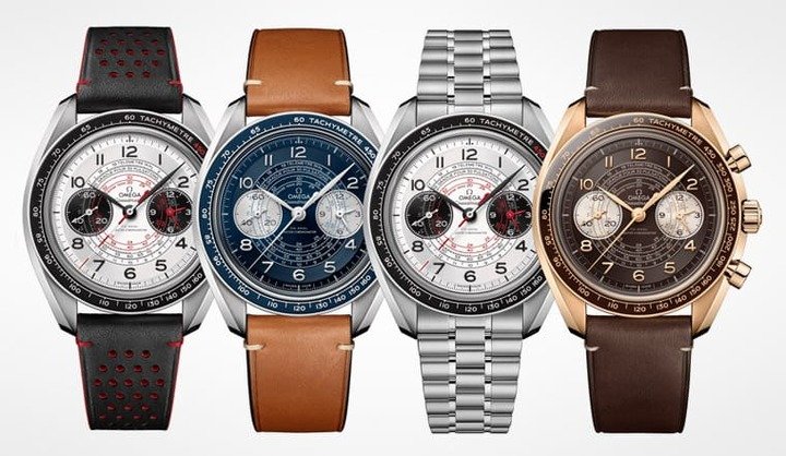 Chronoscope计时码表一登场就有蓝面、熊猫面、白面或是青铜金款式的棕面等等，款式非常多元