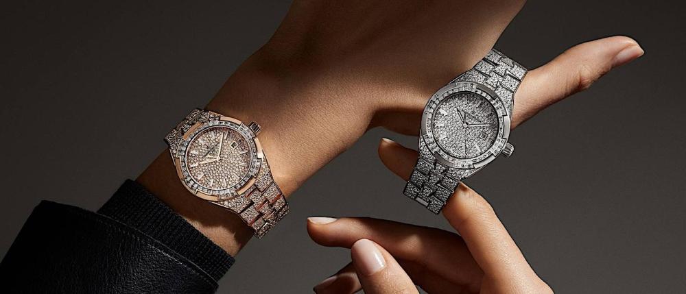 璀璨夺目的镶嵌工艺：江诗丹顿 Overseas 自动上链珠宝腕表