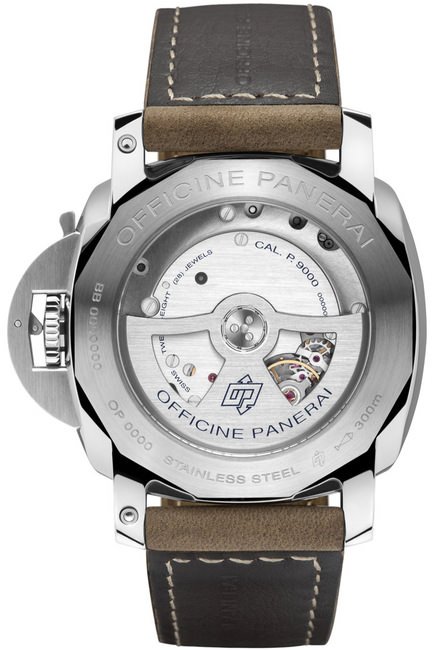 LUMINOR 1950 3 DAYS AUTOMATIC ACCIAIO 44毫米3日动力储存精钢自动腕表（ PAM00608）搭载沛纳海P.9000自动上链机械机芯