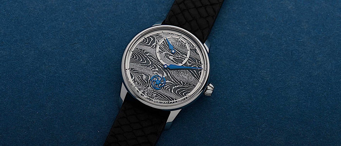 冰与火的交织：Le Louis Erard Régulateur x GoS大马士革钢联名款腕表